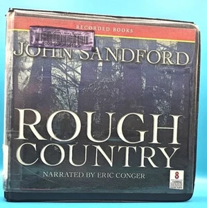 Rough Country by John Sandford Unabridged Audio Book on 8 CD Discs - Imagen 1 de 2