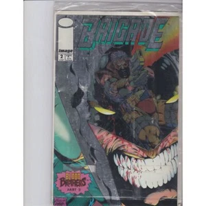 Cómics de superhéroes Brigade Bloodstrike 1993 de Blood Brothers #2 Image Comics - Imagen 1 de 2