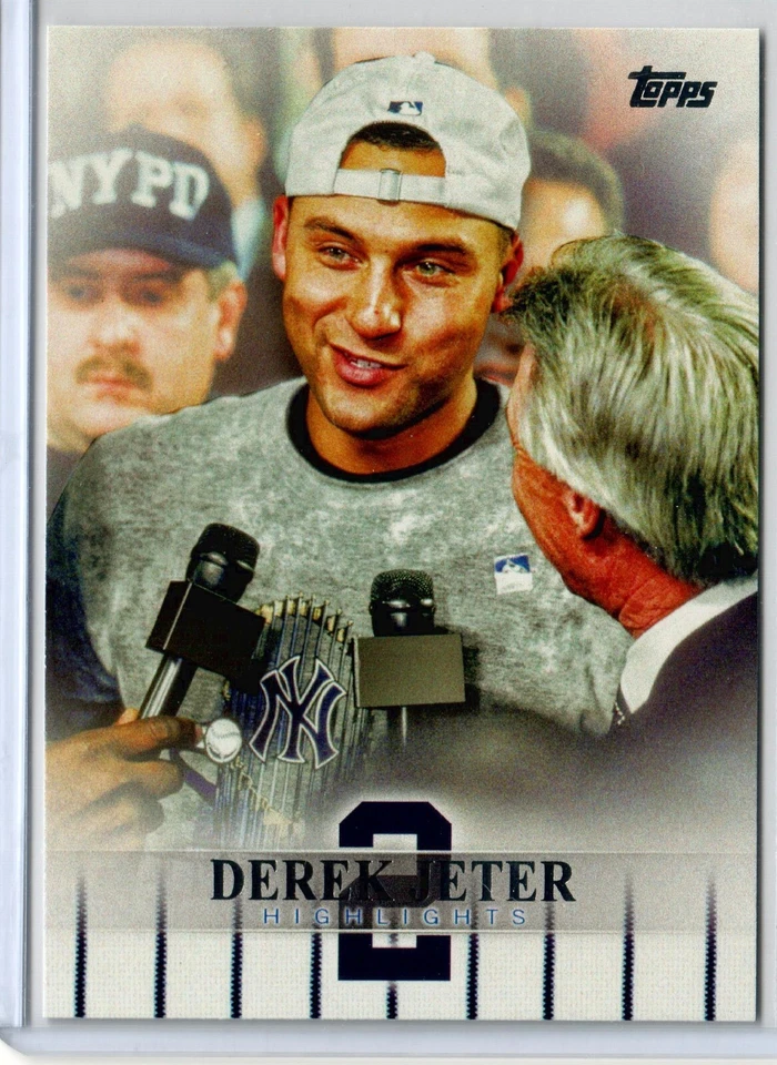 2018 Topps Derek Jeter Highlights #DJH5 Derek Jeter- Yankees - The Captain! - Image 1 of 1