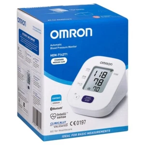 SALE Omron HEM-7142T1 Blood Pressure Monitor Standard Medium Cuff - FS - Picture 1 of 8