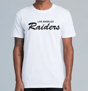 Camiseta Los Angeles LA Raiders Script AS Color 5001 Camiseta Algodón Grapado - Imagen 1 de 3