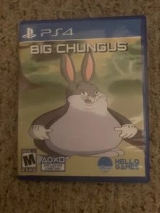 NEW HD COVER - Big Chungus PS4 PS5 Game Case ONLY - CUSTOM - Picture 1 of 4