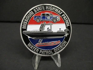 MISSOURI STATE HIGHWAY PATROL WATER PATROL DIVISION CHALLENGE COIN - Picture 1 of 2