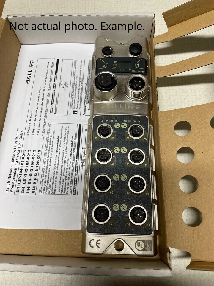 Balluff BNI006A BNIEIP-508-105-Z015 Network Block IO Link Master. Factory Sealed - Image 1 of 4