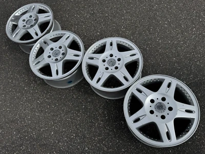 18" MERCEDES BENZ AMG G550 G63 G55 G CLASS OEM FACTORY STOCK WHEELS RIMS 5x130 - Image 1 of 4