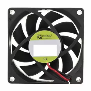 Computerlüfter Dalap SAF 24V DC, 70x70x15mm, 2400 U/min., mit Kugellager - Bild 1 von 3