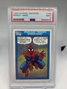 1990 Marvel Universe Spider-Man #149 - PSA 9 - Picture 1 of 4
