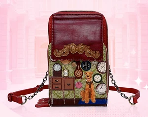 Vendula London Tick Tock clock Shop Callaway Bag Crossbody - Picture 1 of 4