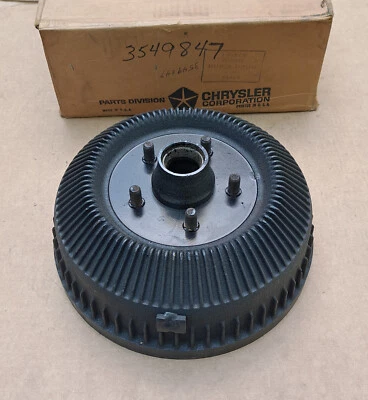 1969 1970 Fury Newport Polara 300 Monaco NOS MoPar Left Front 11x2.75 HUB & DRUM - Image 1 of 3