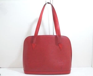 Authentische Louis Vuitton Lussac Schultertasche Epi rot M52287 - Bild 1 von 12