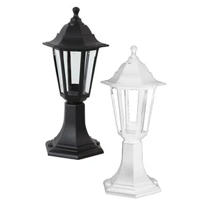 Traditional Outdoor LED IP44 Patio Light Fitting Post Top Lantern Lamp Garden - Picture 1 of 8