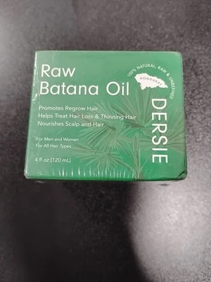 Aceite de batana crudo Dersie para el crecimiento del cabello: sólido sin refinar procedente de Honduras 4 oz Foto 1 de 2