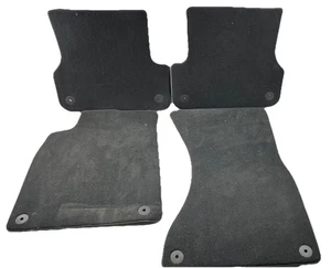 Juego de 4 alfombrillas negras 4G1 863 691 A QA5 para Audi A6 A7 OEM - Imagen 1 de 17