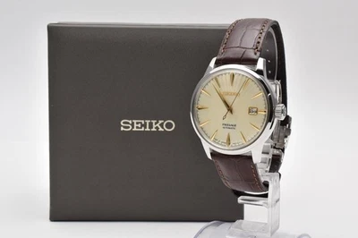 ▶️ [N MINT] SEIKO Presage SARY073 4R35-01T0  Dial gold Men's Watch JAPAN #165 - Image 1 of 4