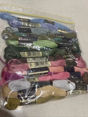 20 skeins Anchor  8m stranded Embroidery threads / Sticktwist Mouline / cottons - Image 1 of 4