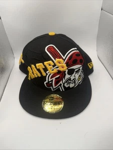 NEW ERA PITTSBURGH PIRATES ALL STAR GAME 1994 TWO TONE 59FIFTY FITTED SIZE 7 1/8 - Picture 1 of 11
