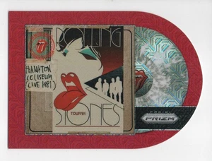 2025 The Rolling Stones Album Hampton Coliseum #42 Die-Cut Red Mojo Prizm /99 - Picture 1 of 2