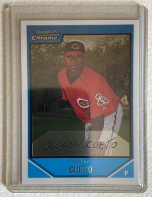Bowman Chrome Prospects #BC145 2007 Johnny Cueto Foto 1 de 2
