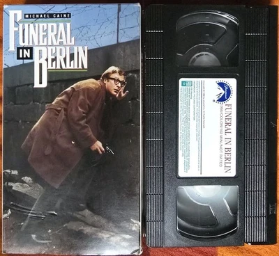 FUNERAL IN BERLIN (vhs) Michael Caine, Paul Hubschmid, Oscar Homolka. VG. Rare Foto 1 de 2