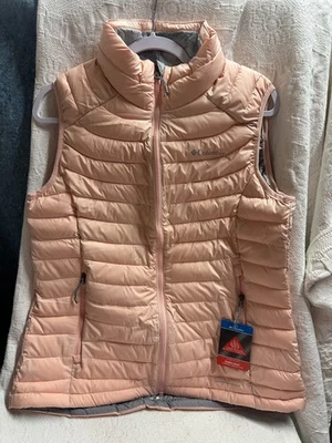 Columbia Light Pink Omni-Heat Thermal Reflective Puffer Jacket Size L New w/Tags - Image 1 of 4