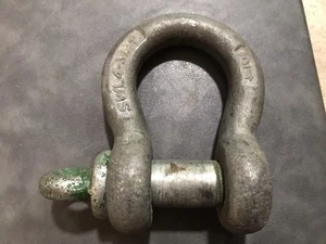 Vintage Shackle SWL 4-3/4T Ton Heavy Duty 3/4 Clevis - Picture 1 of 9