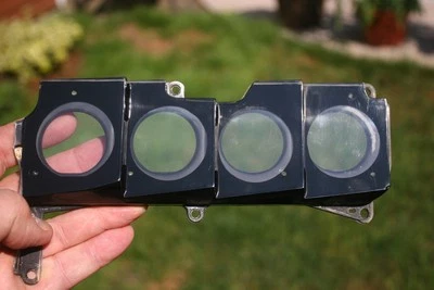 Cubierta de lente con racimo de calibre de plástico vintage Dodge Charger Mopar 68-70 - 65 Foto 1 de 4