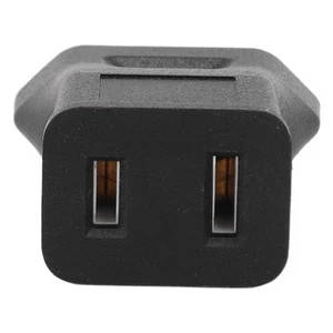 2x EU To NEMA 1‑15R Power Adapter Professional Travel Plug Converter Adapter FY - Afbeelding 1 van 24