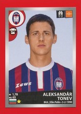 2017 Panini FOOTBALLERS - FIGURE-STICKERS #132 - TONEV-CROTONE-NEW