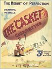 Casket Cigarettes Air Balloon Vintage Print Poster Wall Picture Image A4 size