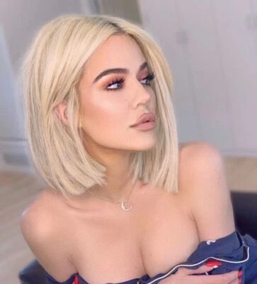 Peluca Bob rubia miel recta 13x4 peluca frontal de encaje cabello humano pre arrancada 10 pulgadas Foto 1 de 4