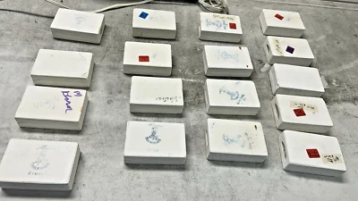 Moldes de fundición de Alberta - Lote de 17 - 4,5”x3”x1,5” #A-126 a través de A-457 Foto 1 de 4