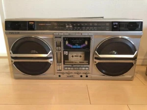 SHARP GF-535 THE SEARCHER-XL Vintage Radio Cassette Recorder Boombox 1981 Used - Picture 1 of 5
