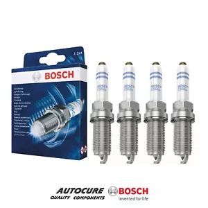 PARA VOLKSWAGEN VW GOLF R 2.0 MK7 BUJÍAS BOSCH GENUINAS x4 TOTALMENTE NUEVAS - Imagen 1 de 1