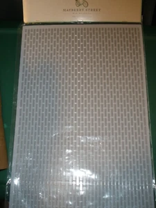 NEW Mayberry Street Miniatures Doll house Brick Wall Sheet for 1:12 scale Gray - Picture 1 of 3