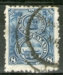 NOUVELLE-ZELANDE:  n°78 oblitéré  (cote 70€) - Picture 1 of 2