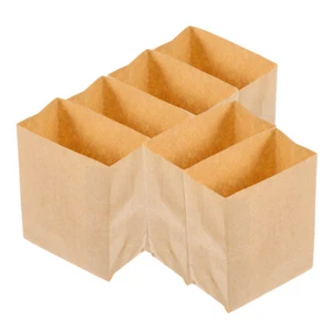 Bolsa de papel en miniatura 6 piezas bolsa de casa en miniatura bolsa de papel de juego de simulación - Imagen 1 de 12