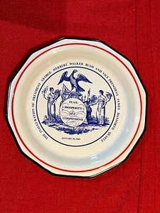 George H.W. 1989 Conmemorativo Pfaltzgraff inaugural presidencial de Bush - Imagen 1 de 2