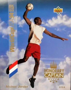 1993-94 Upper Deck UD – Michael Jordan World Cup 8.5×11 LE Photo Card - Picture 1 of 2