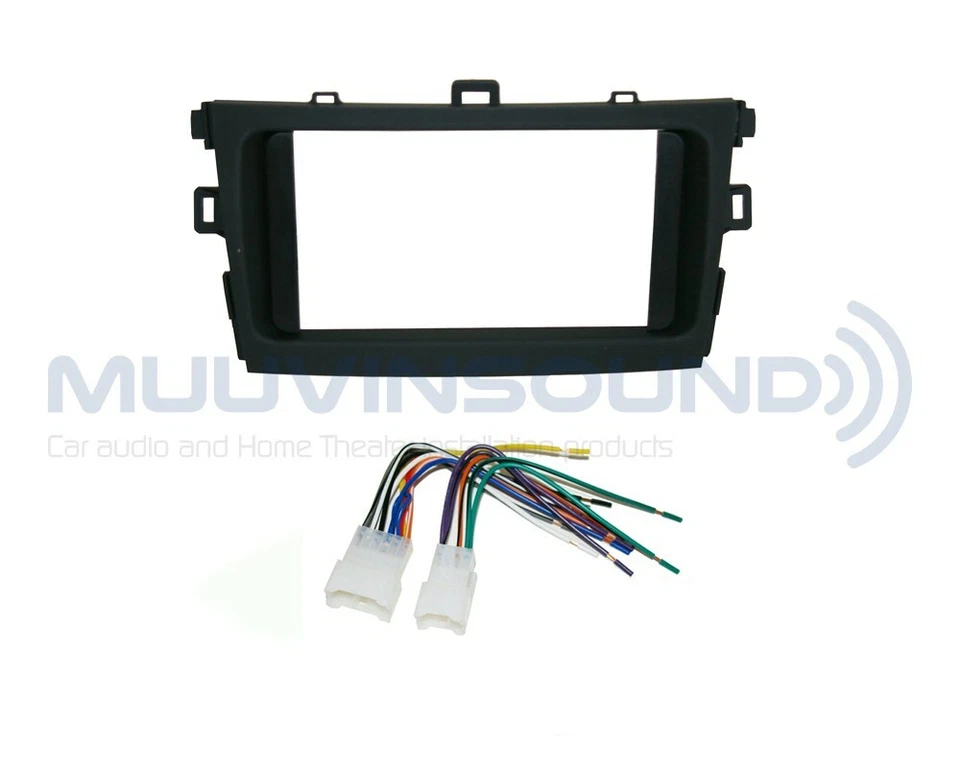 Комплект для монтажа стерео радио на приборную панель комбинированный 2DIN + жгут проводов TY89 - Изображение 1 из 1