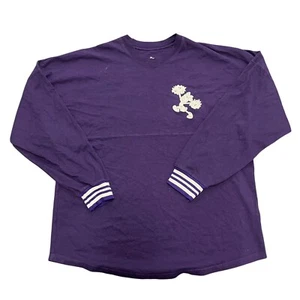 Maillot esprit violet Disney Parks Minnie Mouse « NO FEAR ALL CHEER » taille L - Photo 1/6