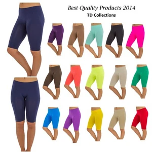 Women's Comfy Bike Yoga Short Legging Bermuda - Picture 1 of 16