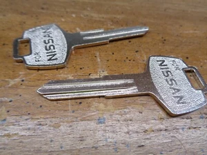 FITS NISSAN HARD BODY (D21 1986-1994) (PICK UP TRUCK 1986-1994) BLANK UN CUT KEY - Picture 1 of 1