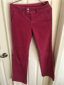 Ellemenno - Corduroy Jeans - Women's Size 5 - Low Rise Flare Pink 5 Pocket Zip - Picture 1 of 5