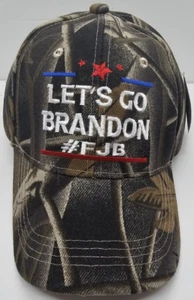 Sombrero/Gorra Let's Go Brandon Camuflada ~ Nueva con Etiquetas ~ - Imagen 1 de 6