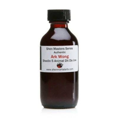 SHEN MARTIAL ARTS GM Ark Wong's Original Ng Ga Kuen Iron Palm Dit Da Jow Healing Liniment
