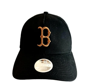 Boston Red Sox 5 Panel Cap Hat 9FORTY New Era Women Black Official Merchandise - Picture 1 of 10