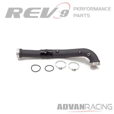 Kit de tubo de carga fría Rev9 aluminio para BMW F30 F31 F34 N20 N26 12-18 AUTO TRAN Foto 1 de 4