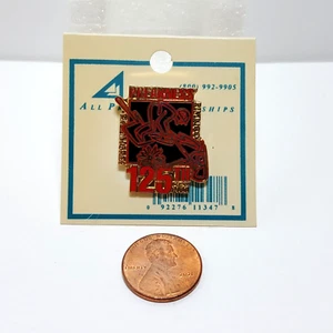 Prendedor de sombrero de solapa con logotipo de raza pura sangre triple corona Preakness Stakes 125th Running - Imagen 1 de 6