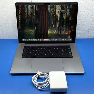 Apple MacBook Pro 16" 2021 M1 Pro 10C CPU 16C GPU - 16GB RAM 1TB SSD A2485 - Afbeelding 1 van 11