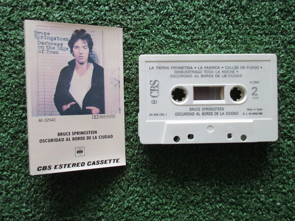 BRUCE SPRINGSTEEN *Darkness on the edge of town* RARE Cassette SPAIN 1985 ISSUE - Image 1 of 1